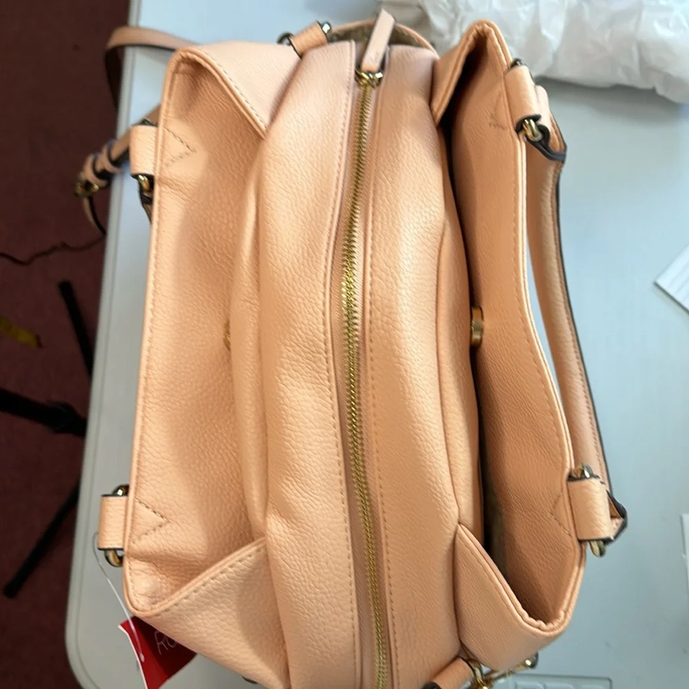 NWT Rosetti Peach Sand Ines Satchel‎ Purse